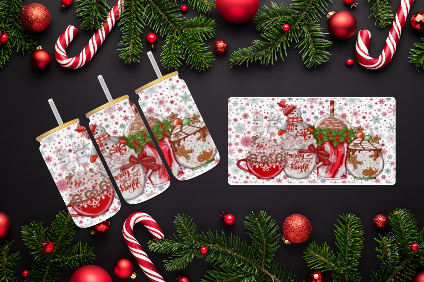16oz - Merry & Bright