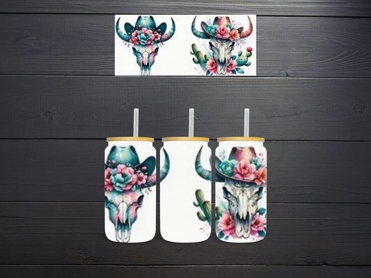 Cactus and Cow SKulls