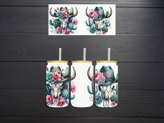 Cactus and Cow Skulls