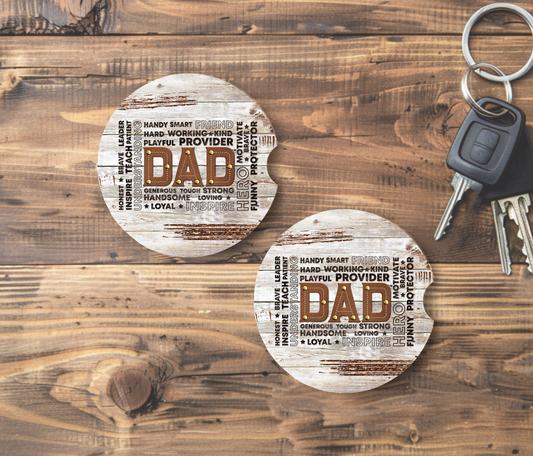 "Dad" - Hero, Friend, Inspiring, Understanding