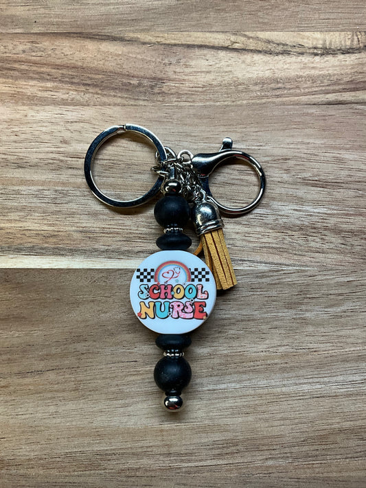 School Nurse Keychain