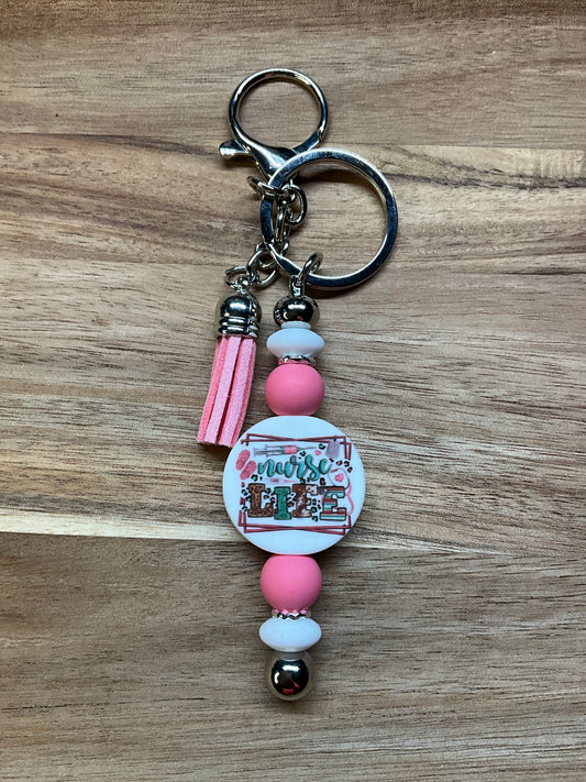White & Pink "Nurse Life"