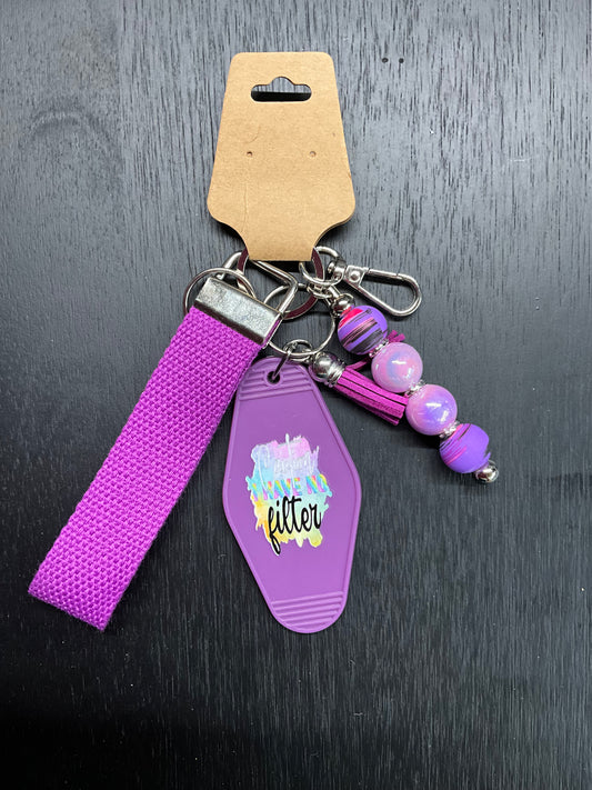"Caution: My Filter Is on Permanent Vacation!" 💜