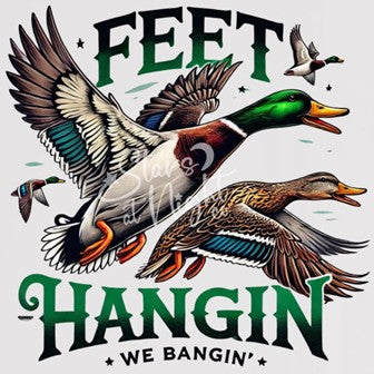 "Feet Hangin, We Bangin" Tee
